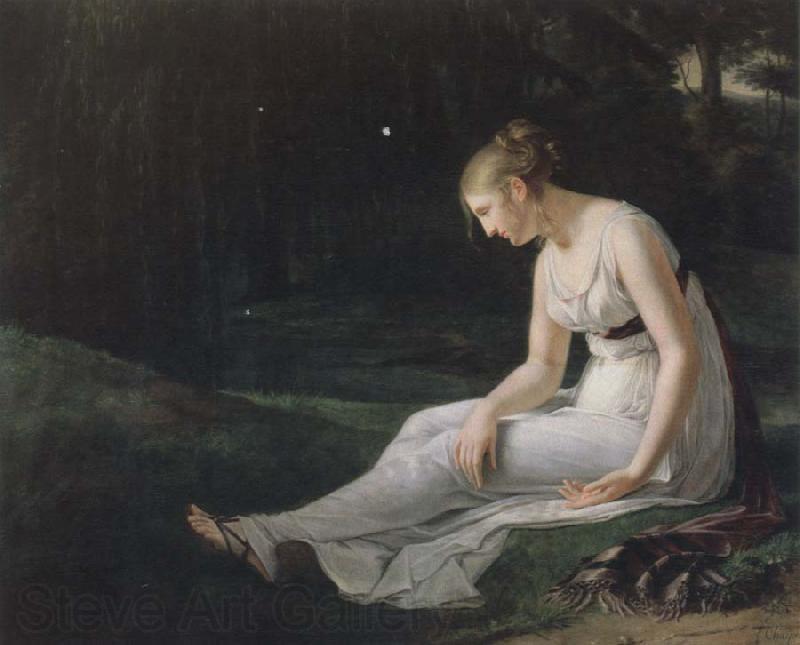 Marie Bracquemond melancholy France oil painting art